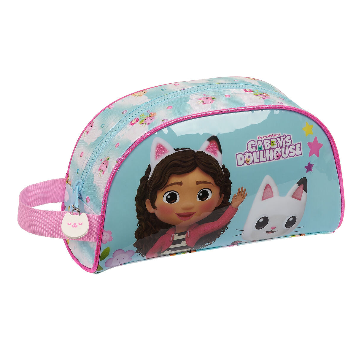 Travel Vanity Case Gabby's Dollhouse Blue Polyester 300D 26 x 16 x 9 cm product packaging