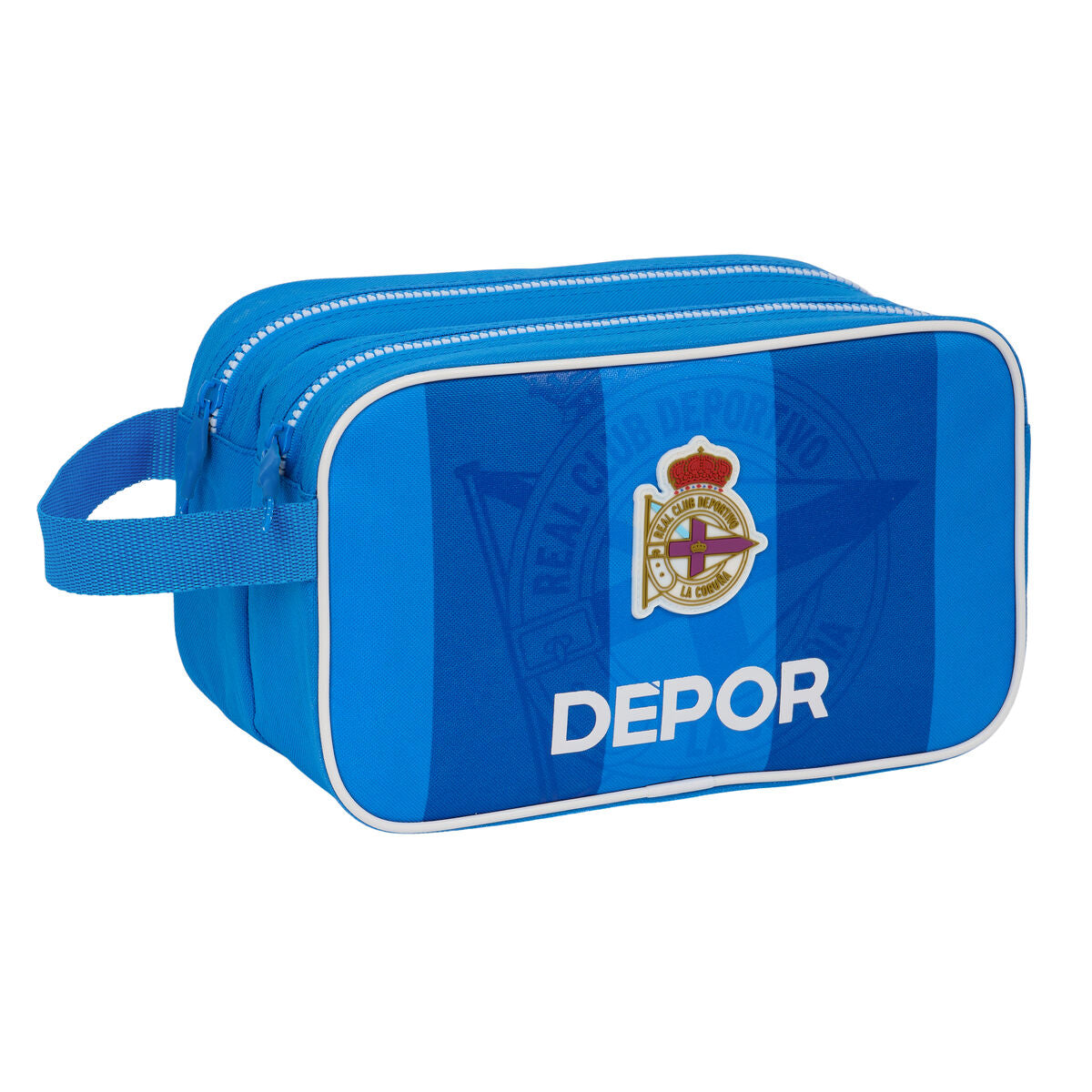 School Toilet Bag R. C. Deportivo de La Coruña Blue Sporting 26 x 15 x 12.5 cm product packaging