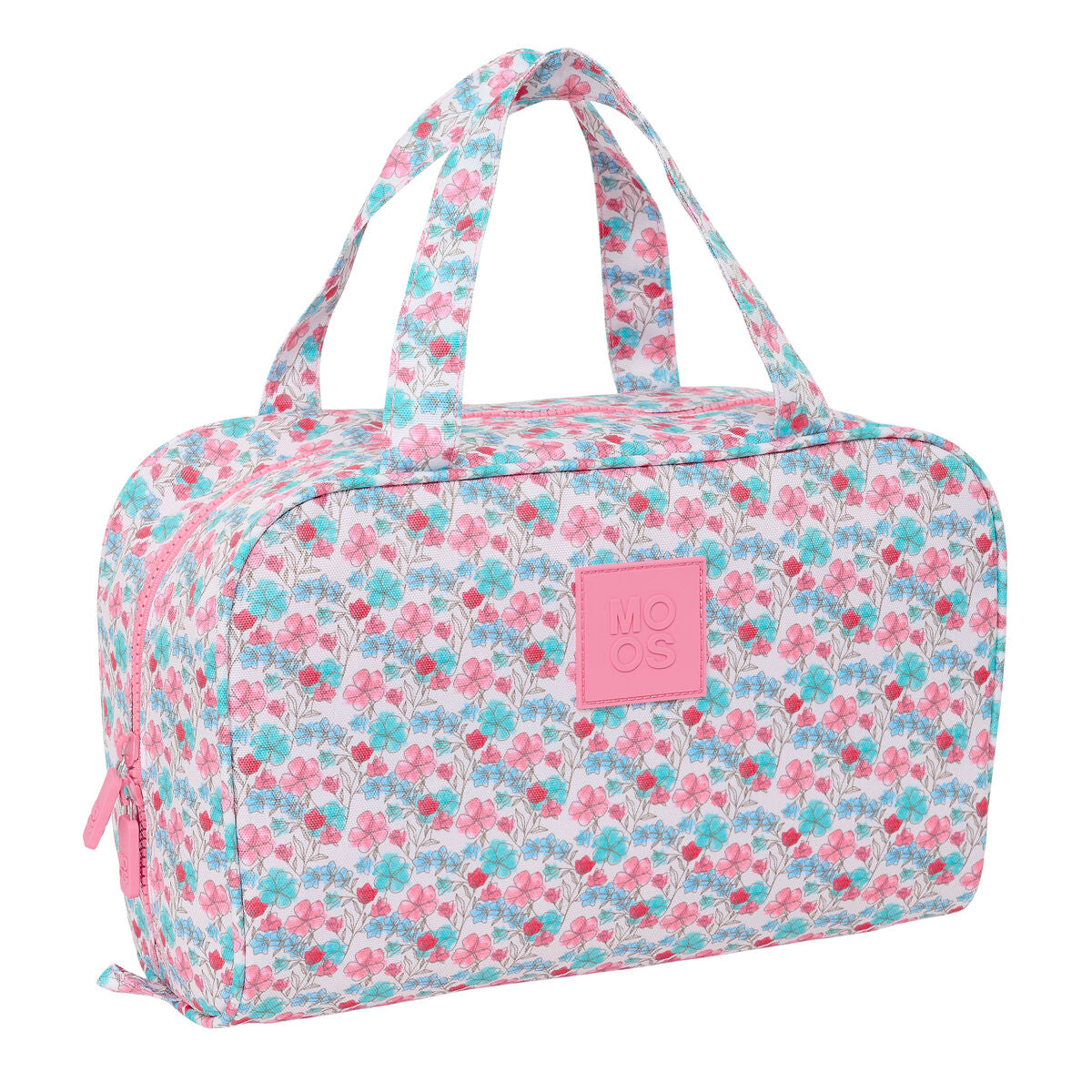 Travel Vanity Case Moos Flores Multicolour 31 x 14 x 19 cm product packaging