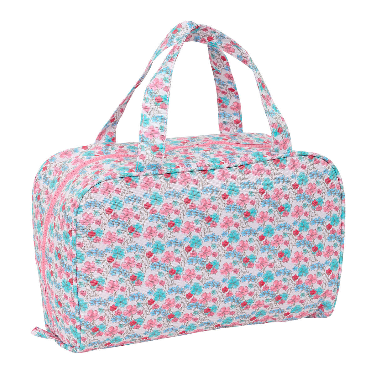 Travel Vanity Case Moos Flores Multicolour 31 x 14 x 19 cm product packaging