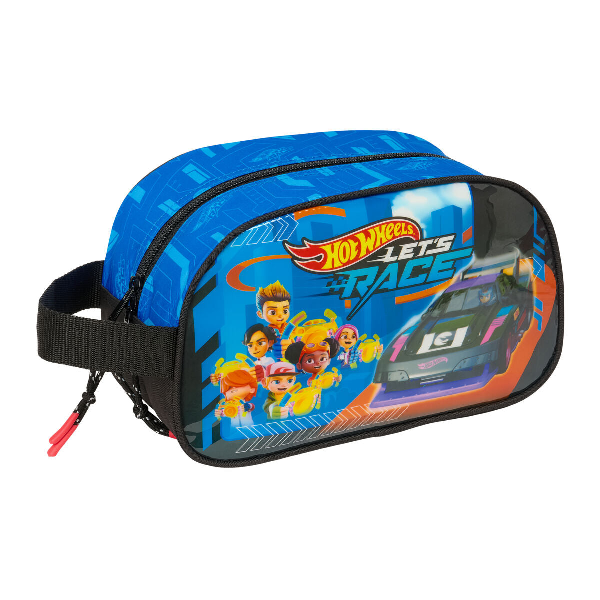 Travel Vanity Case Hot Wheels Let's race Blue Black 26 x 15 x 12 cm product packaging