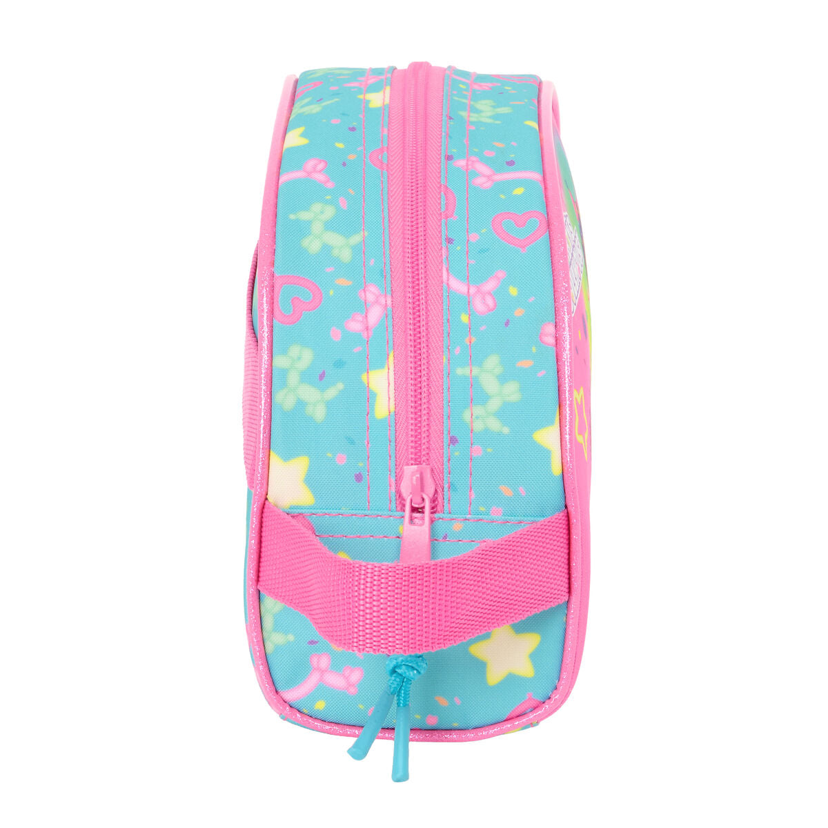 Travel Vanity Case Gabby's Dollhouse Confetti Pink Turquoise 26 x 16 x 9 cm product packaging