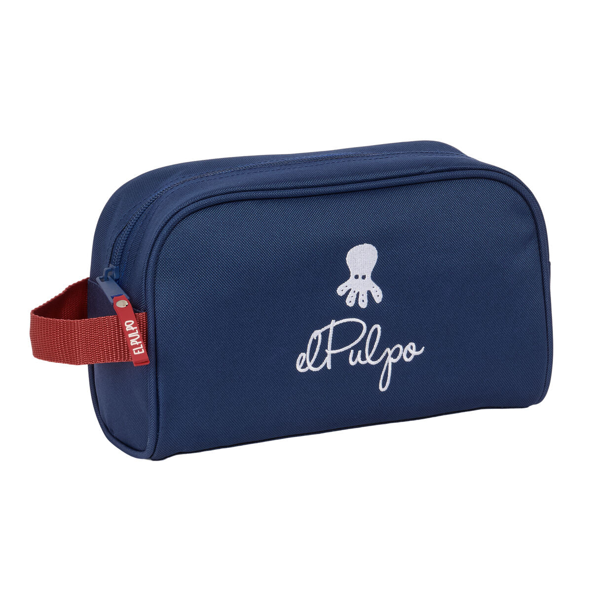 School Toilet Bag El Pulpo Navy Blue 24 x 15 x 10 cm product packaging