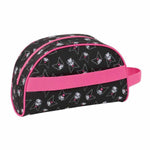 School Toilet Bag Kuromi Black Fuchsia 26 x 16 x 9 cm product packaging