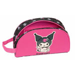 School Toilet Bag Kuromi Black Fuchsia 26 x 16 x 9 cm product packaging