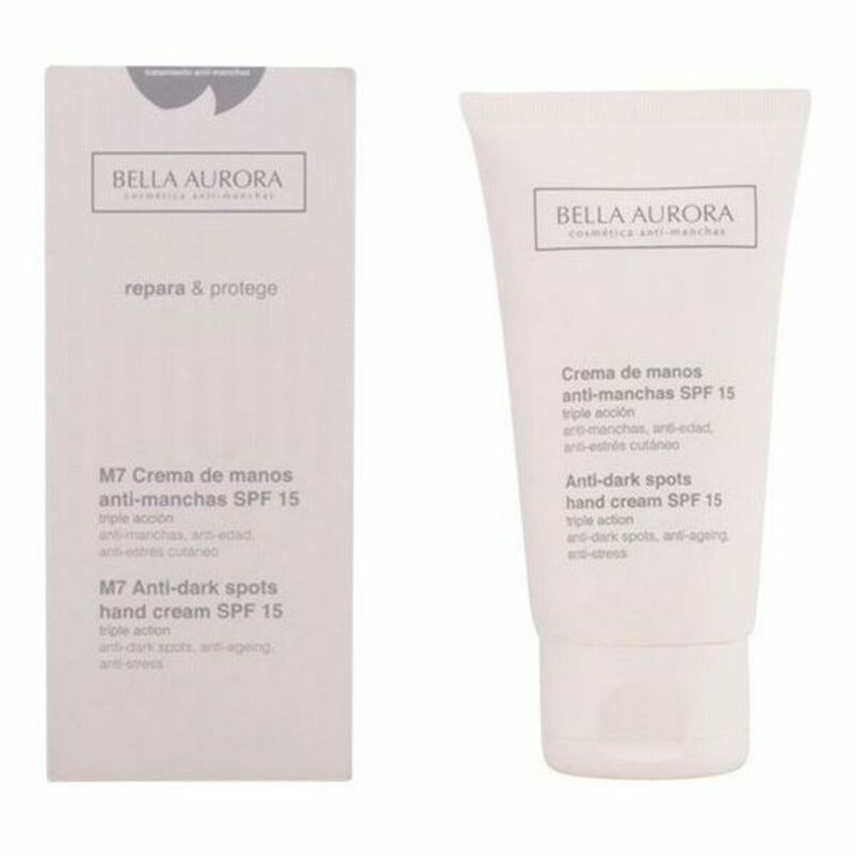 Anti-Brown Spot Hand Cream M7 Bella Aurora 75 ml skincare packaging