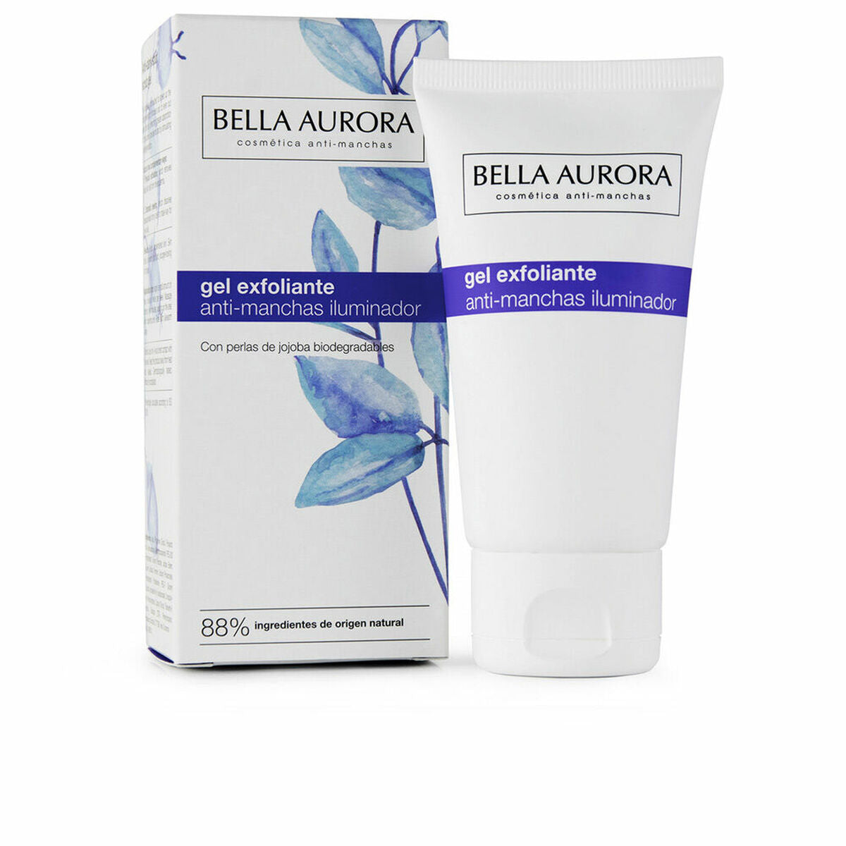 Anti-Brown Spot Exfoliating Facial Gel Bella Aurora 75 ml for Women skincare packaging