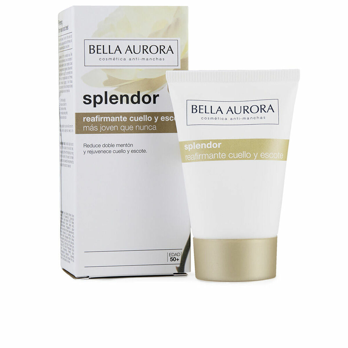 Firming Neck and Décolletage Cream Bella Aurora Splendor 50 ml for Women skincare packaging