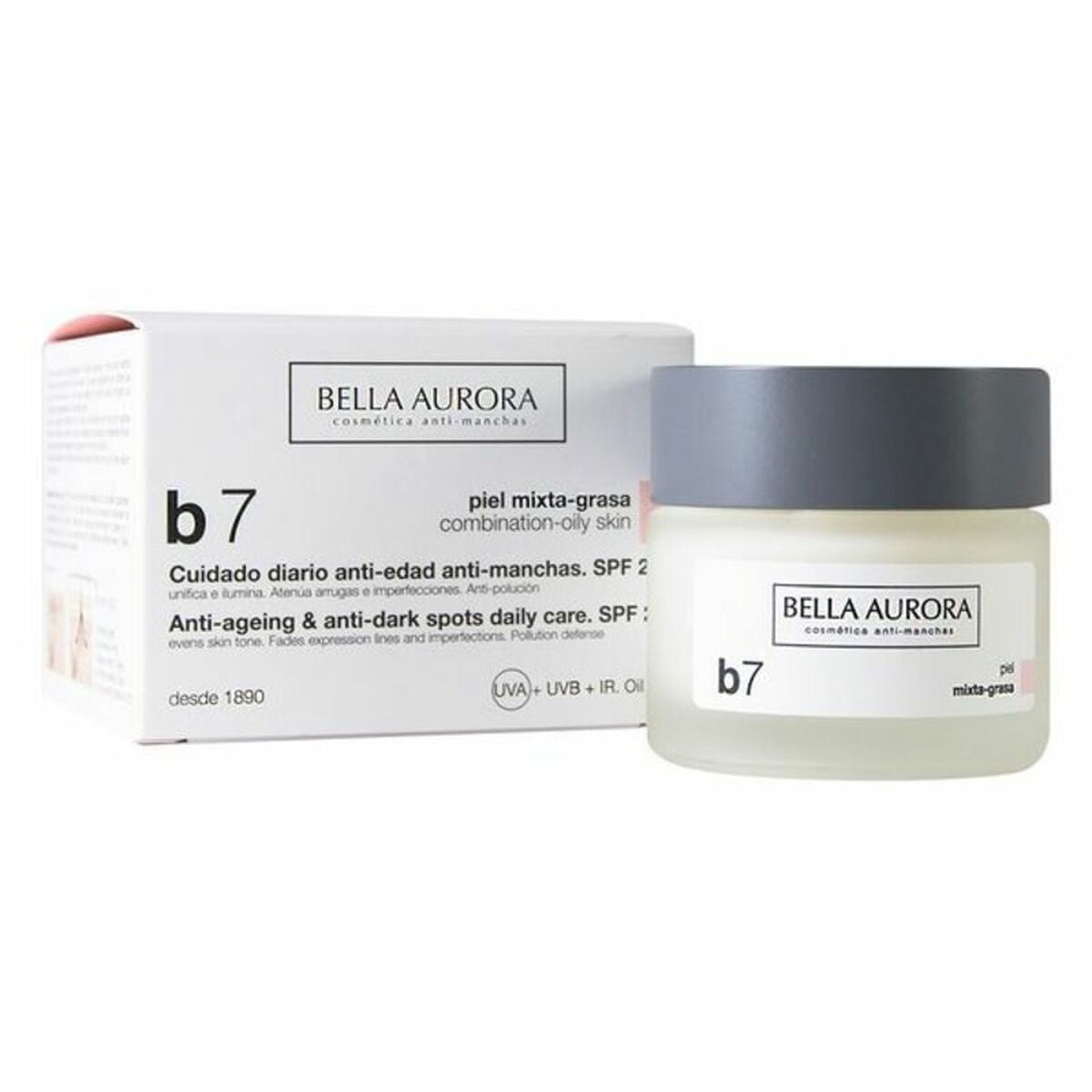 Anti-Brown Spot Cream Bella Aurora B7 50 ml skincare packaging