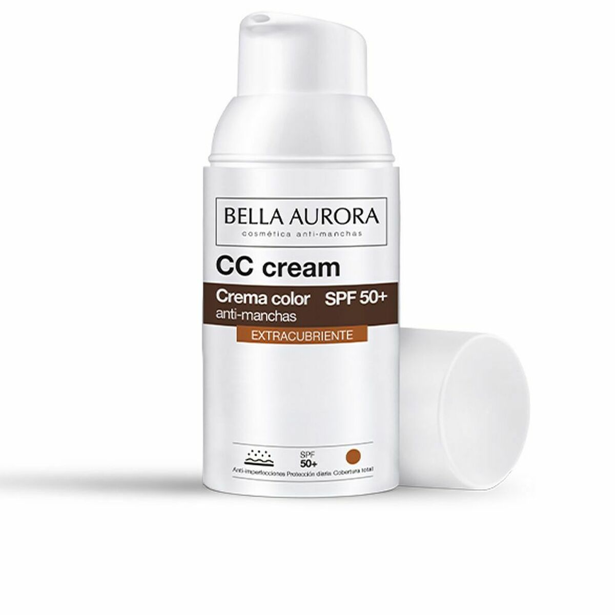 CC Cream Bella Aurora Cc Cream Spf 50 Spf 50+ 30 ml Cover skincare packaging