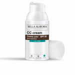 CC Cream Bella Aurora Cc Cream Spf 50 30 ml Without oil skincare packaging
