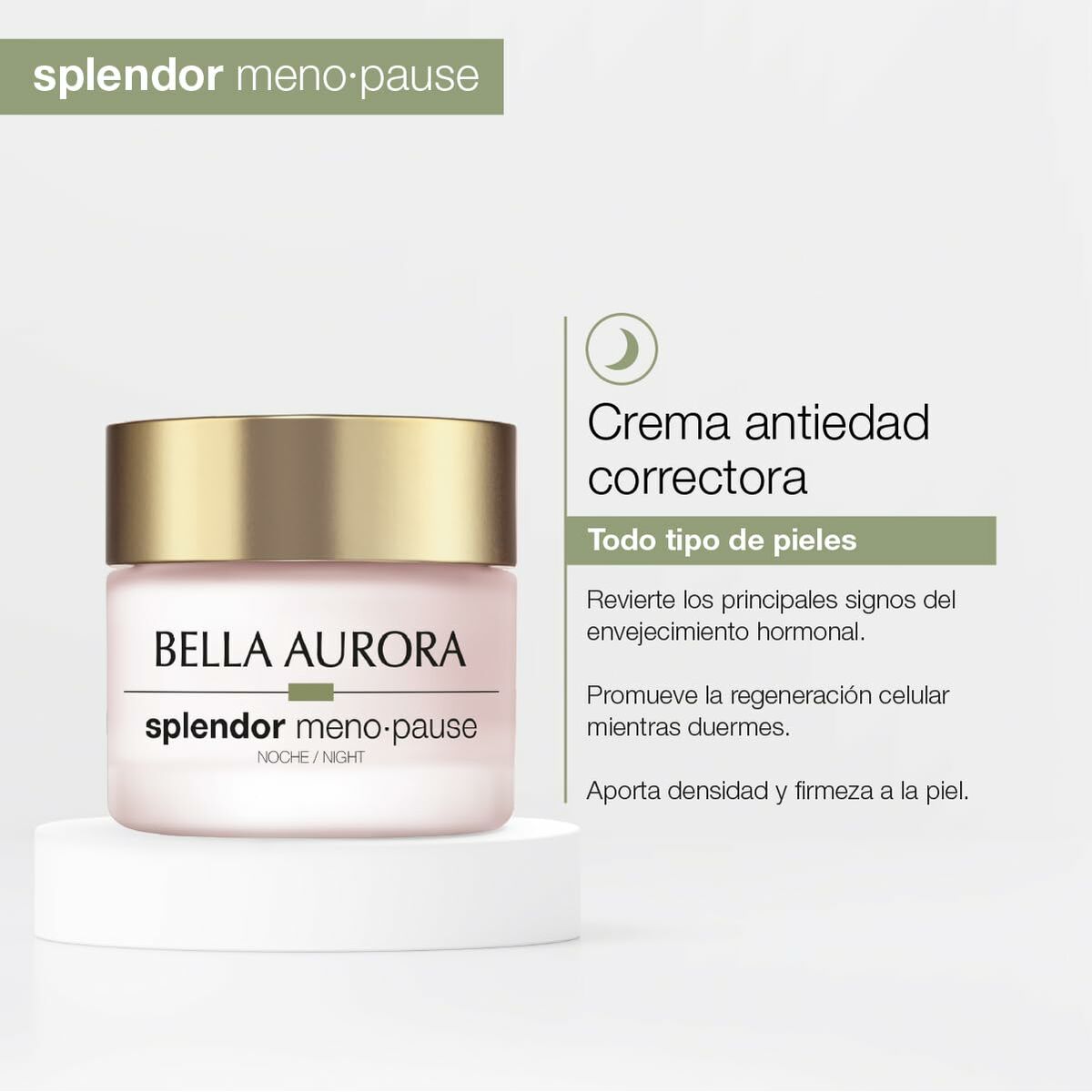 Facial Cream Bella Aurora BELLA AURORA SPLENDOR 50 ml for Women skincare packaging