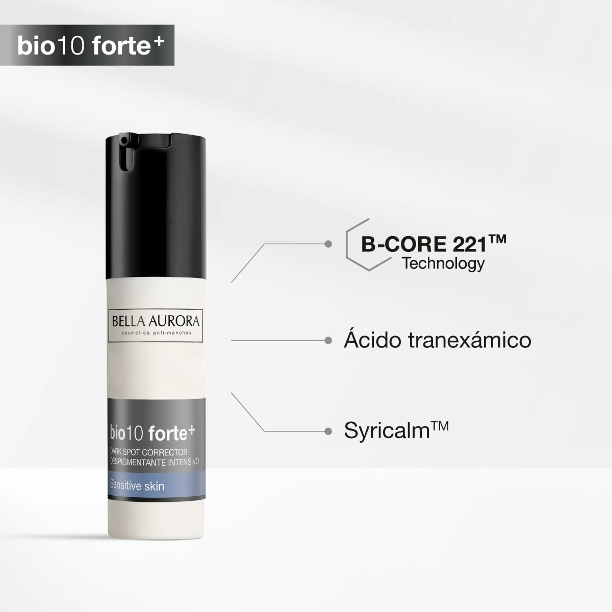 Facial Cream Bella Aurora BIO10 30 ml for Women skincare packaging