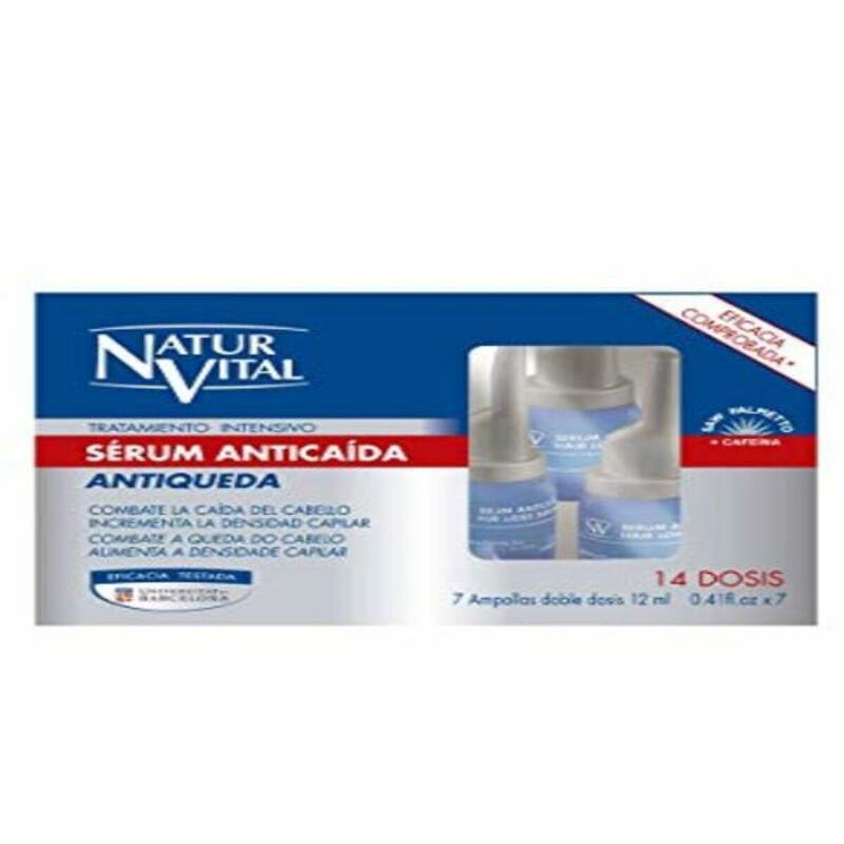 Anti-Hair Loss Care Naturvital 7786S 12 ml product packaging