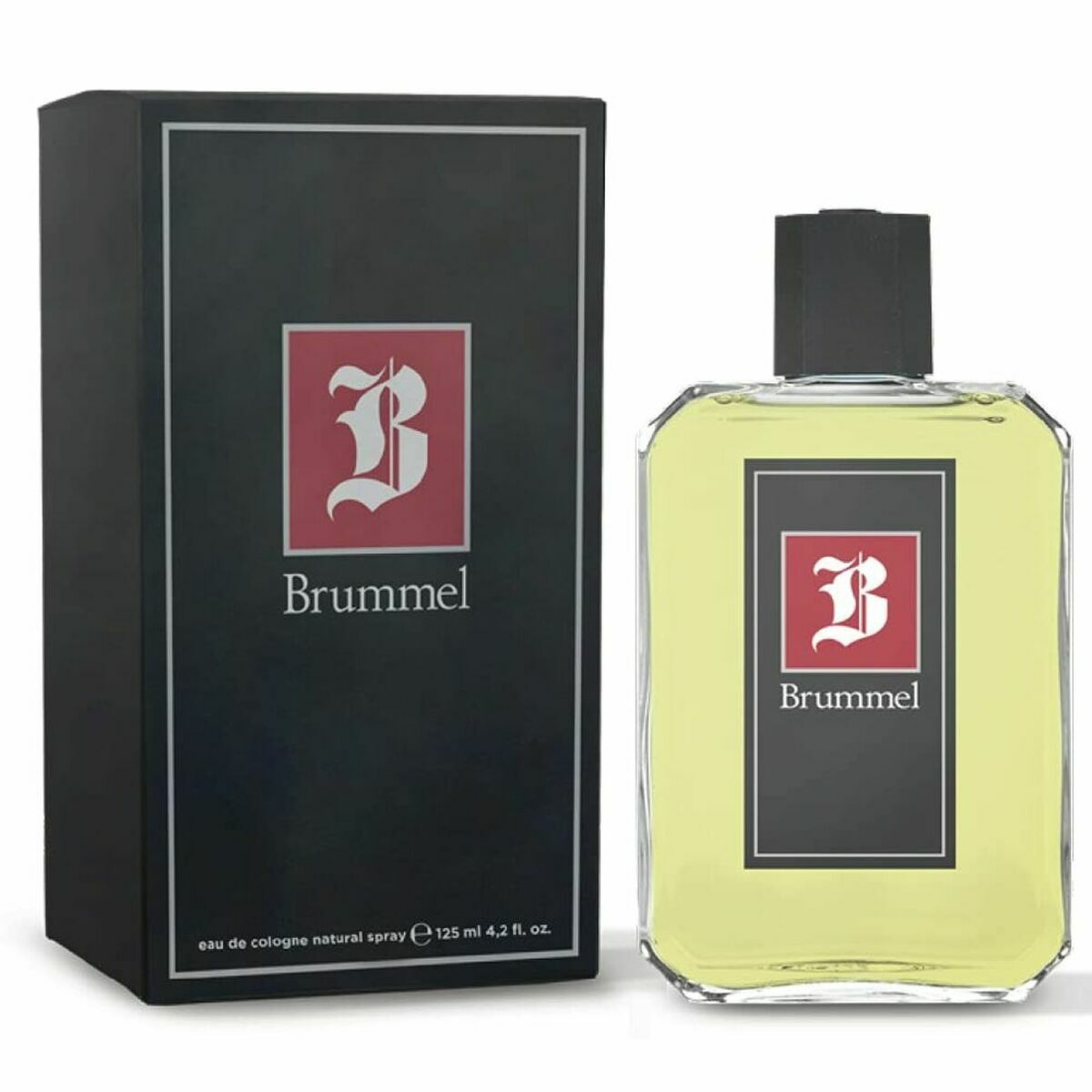 Men's Perfume Puig Brummel EDC 125 ml product packaging