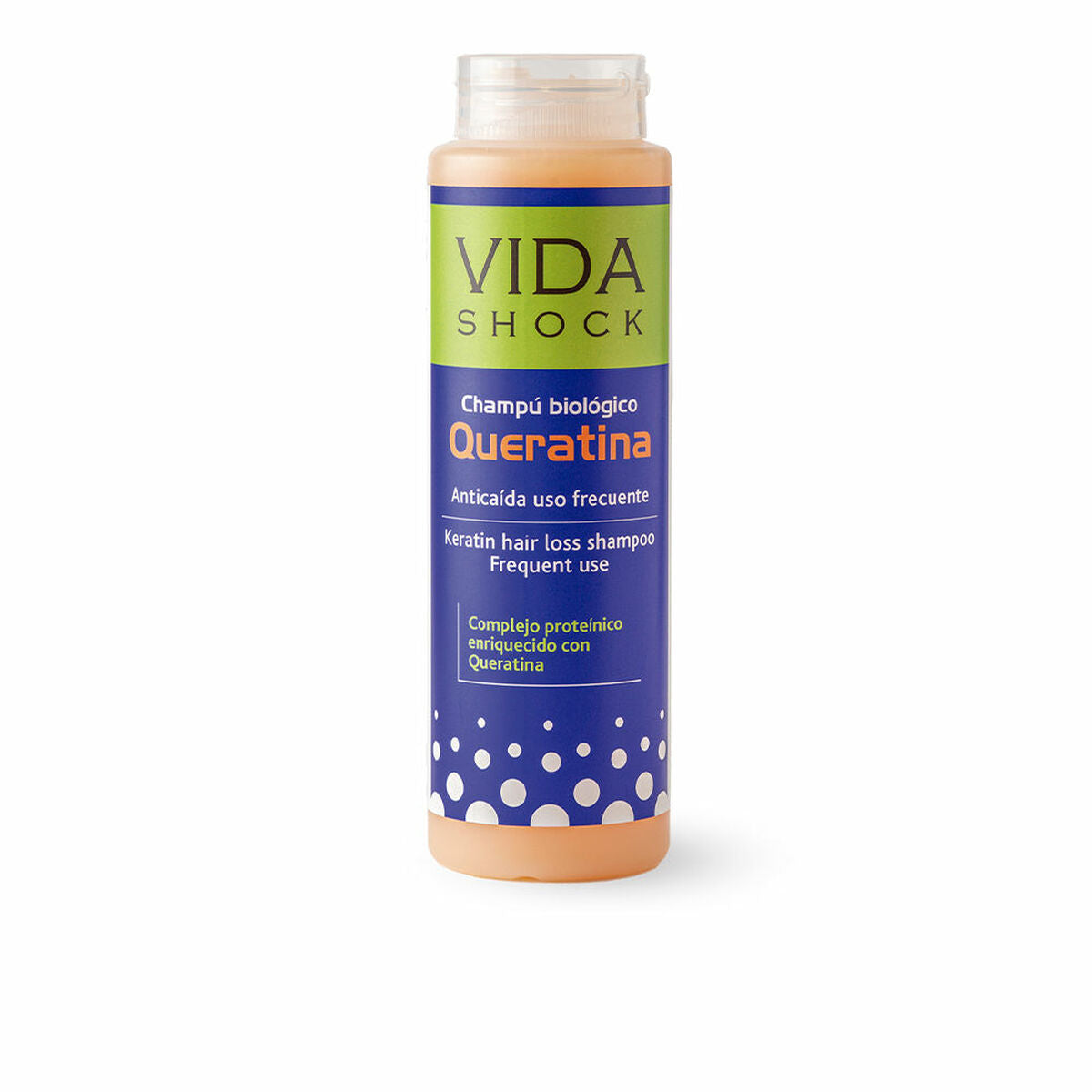 Anti-Hair Loss Shampoo Luxana Vida Shock 300 ml Anti-fall Keratin shampoo bottle