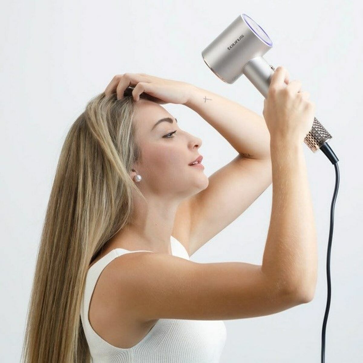 Hairdryer Taurus Grey product packaging