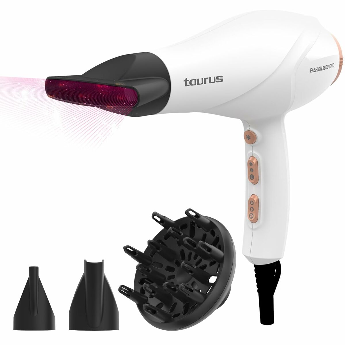 Hairdryer Taurus FASHION 2600 IO product packaging