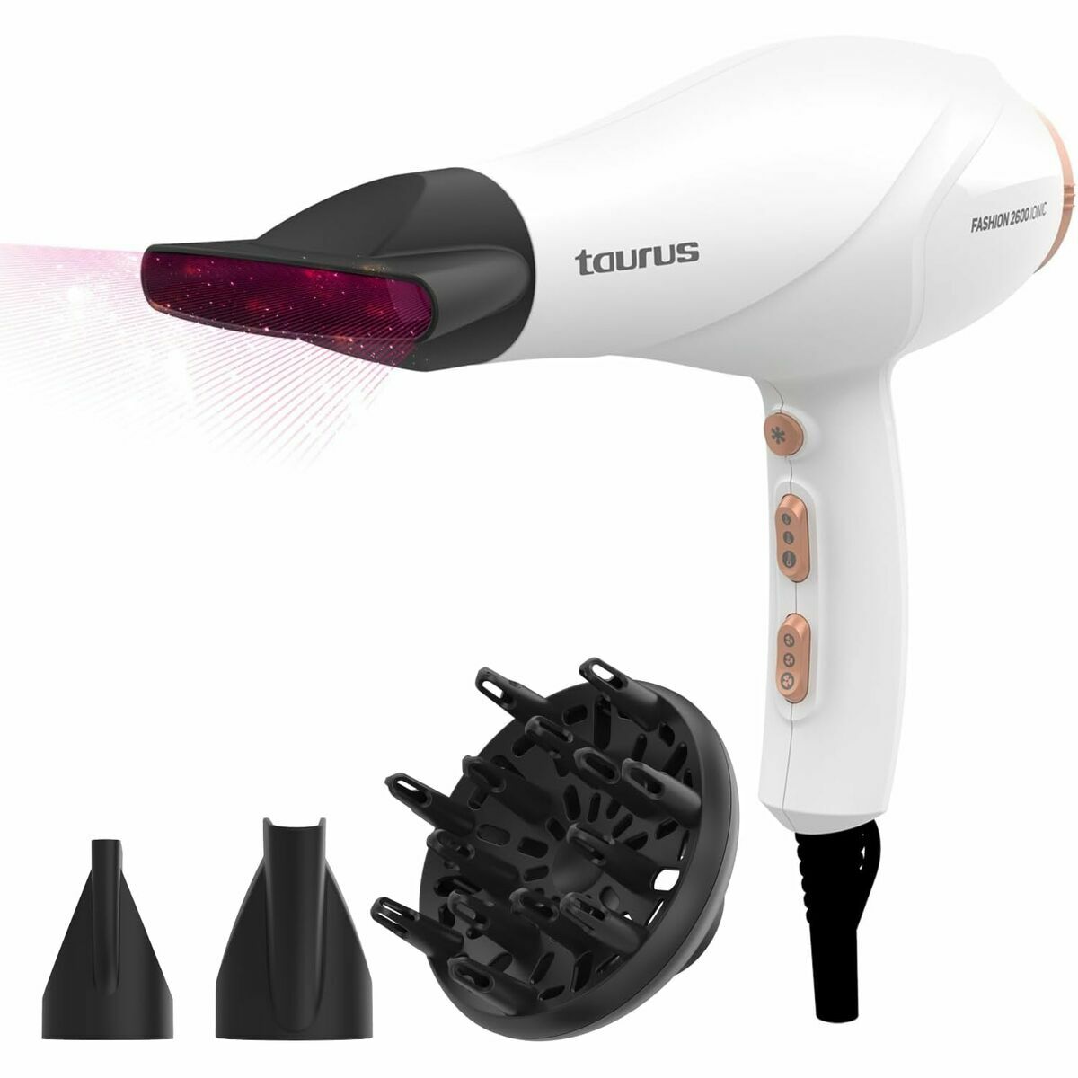 Hairdryer Taurus FASHION 2600 IO product packaging