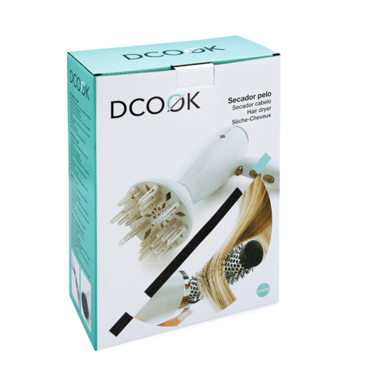 Hairdryer Dcook Gallery White 2100 W product packaging
