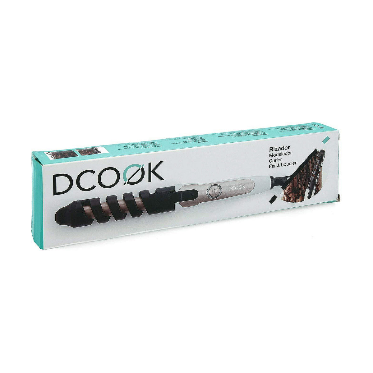 Curling Tongs Dcook White 25 W product packaging