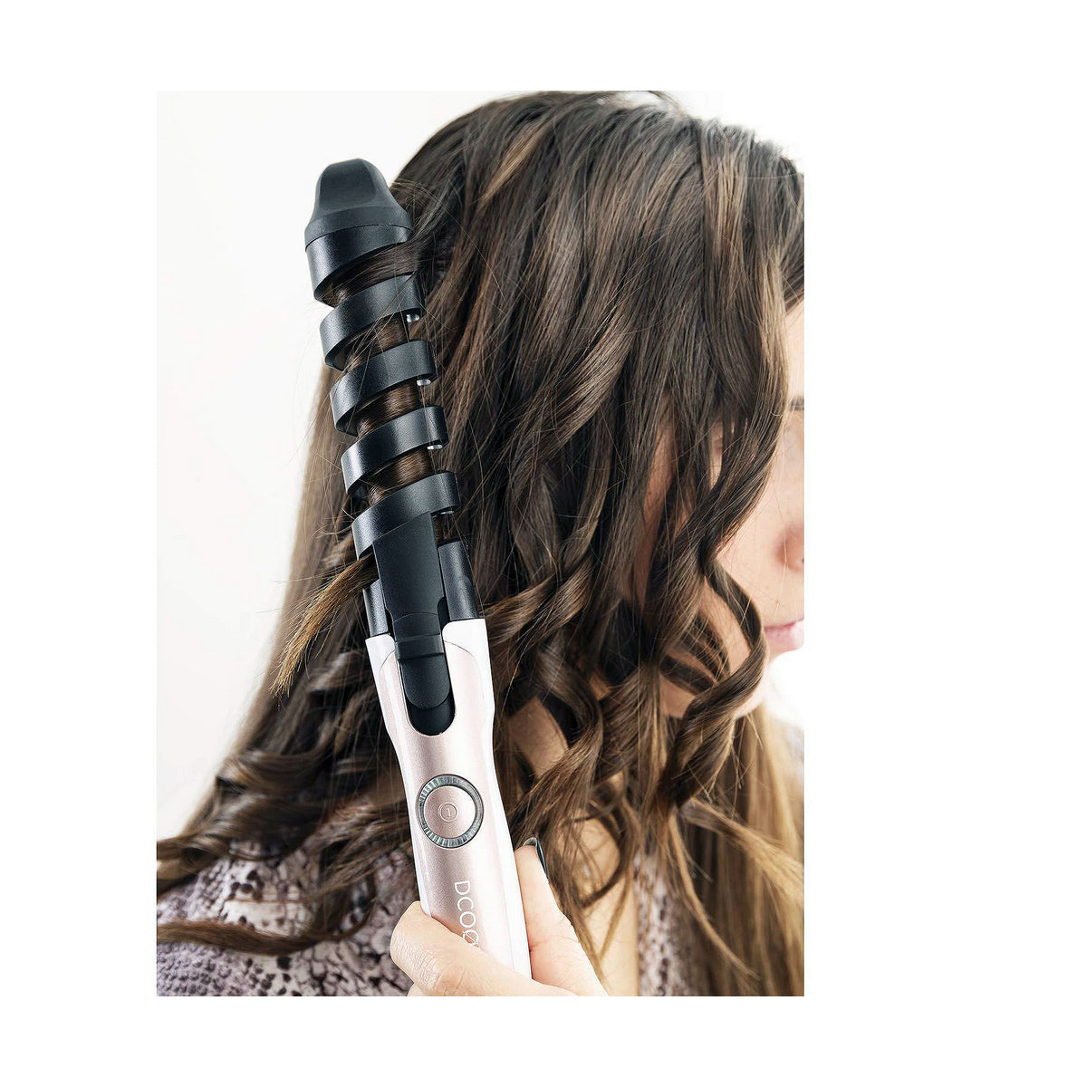 Curling Tongs Dcook White 25 W product packaging