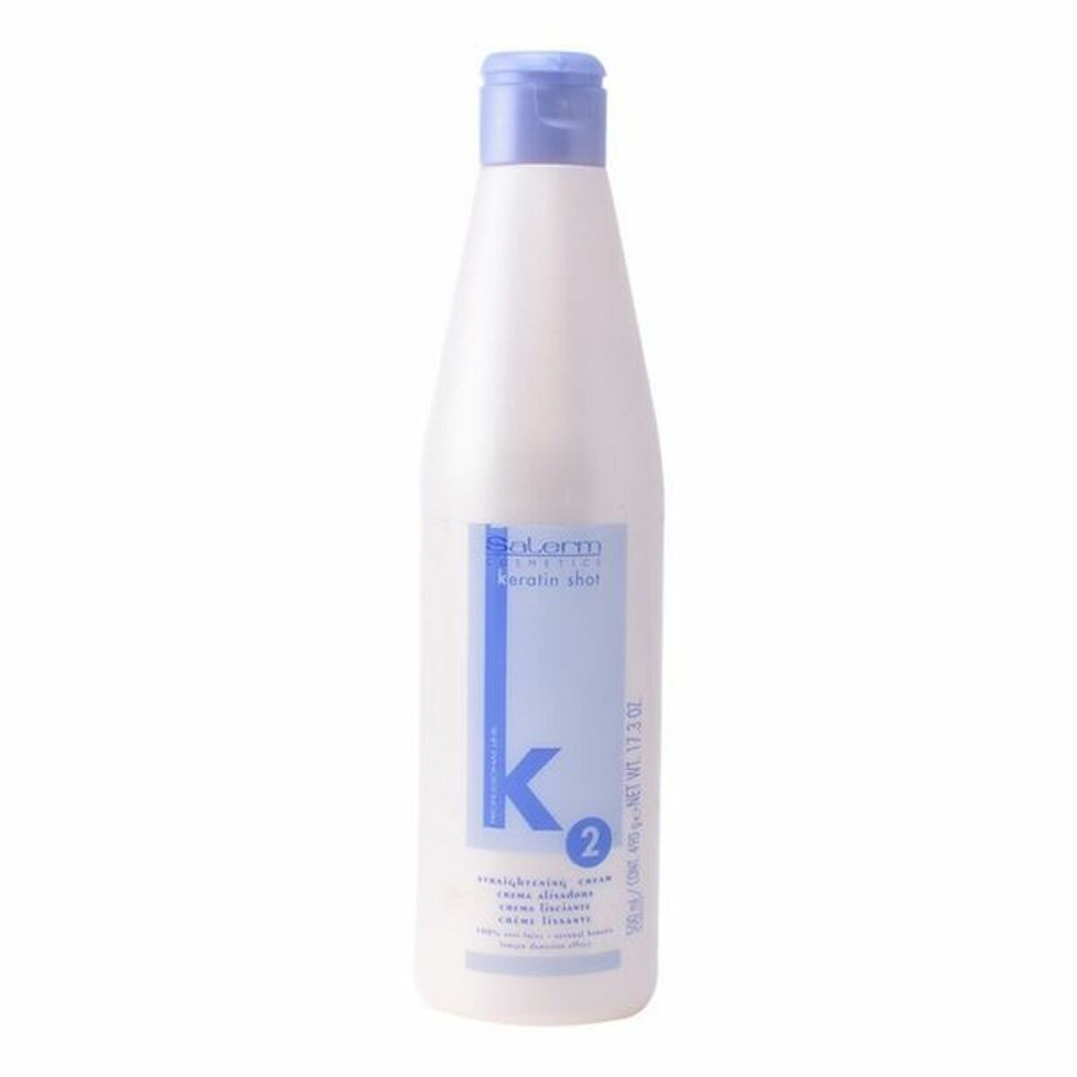 Hair Straightening Cream Keratin Shot Salerm Keratin Shot (500 ml) 500 ml skincare packaging