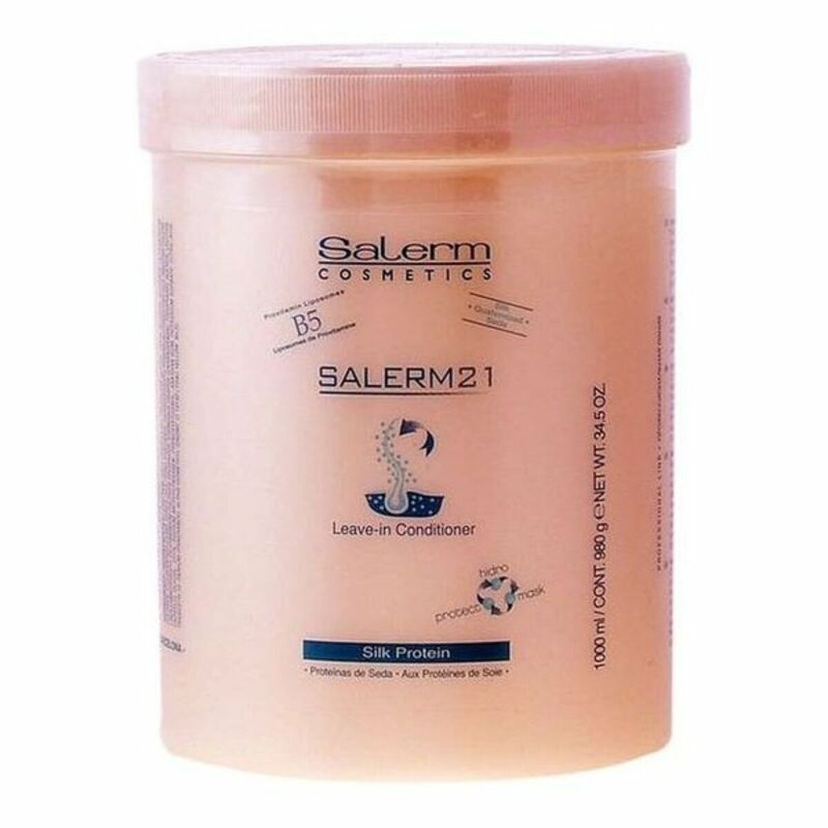 Non-Clarifying Conditioner Salerm 5738 1 L conditioner bottle