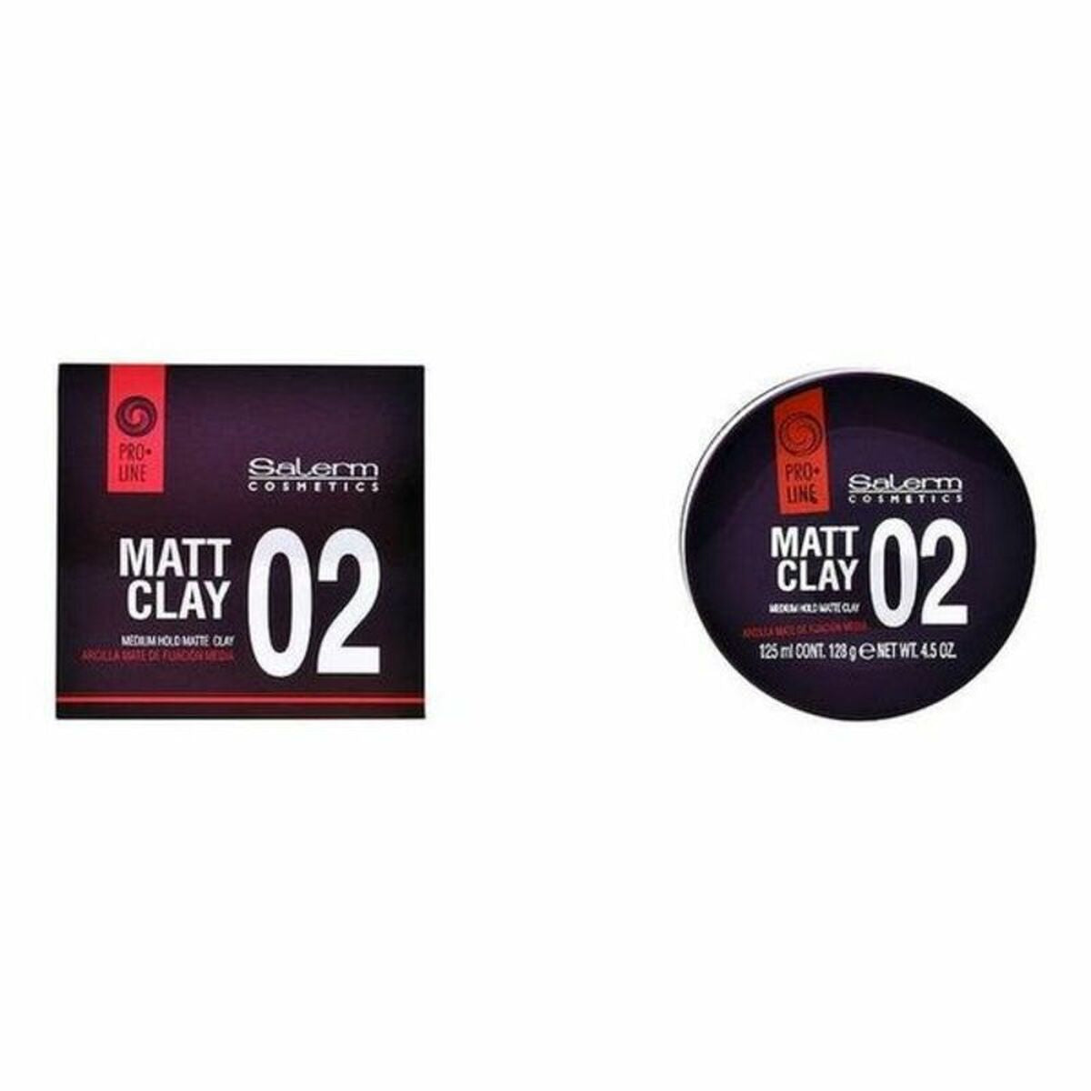Hair Paste Matt Clay Salerm (125 ml) product packaging