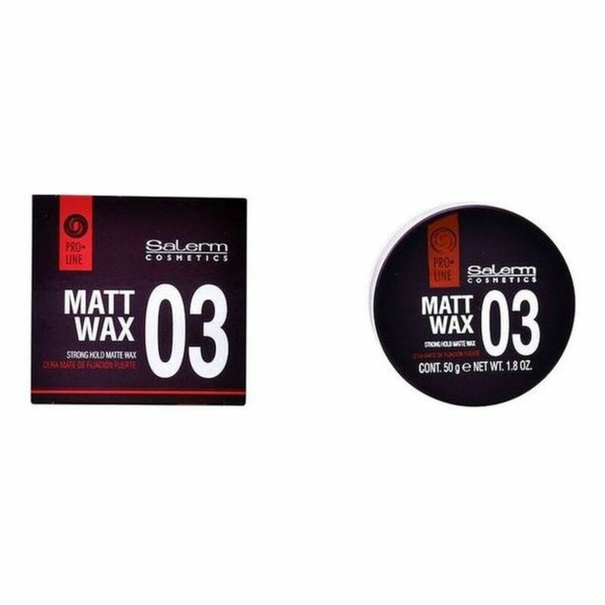 Firm Hold Wax Salerm 973- 50 g hair wax packaging