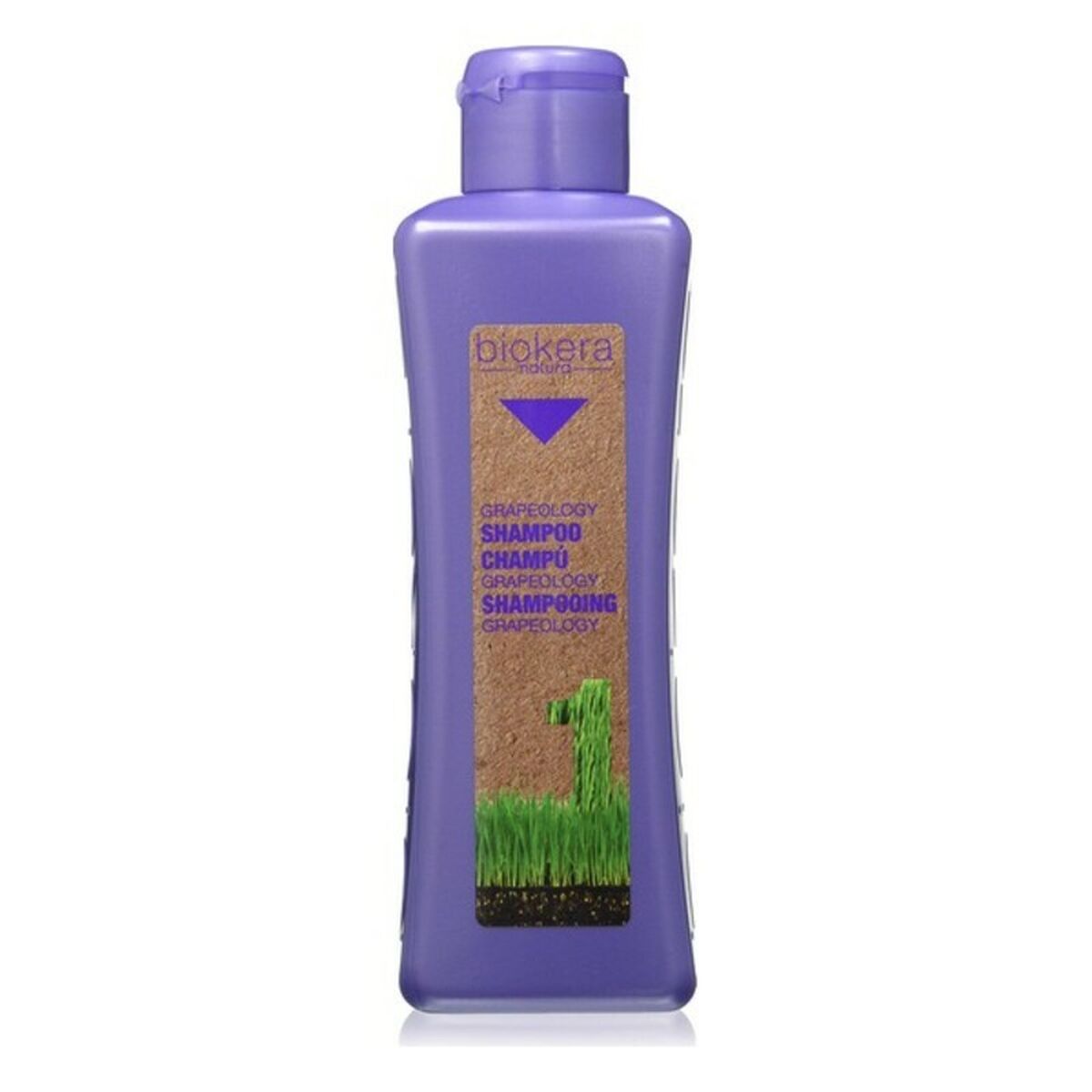 Deep Cleaning Shampoo Salerm Biokera Grapeology 300 ml shampoo bottle