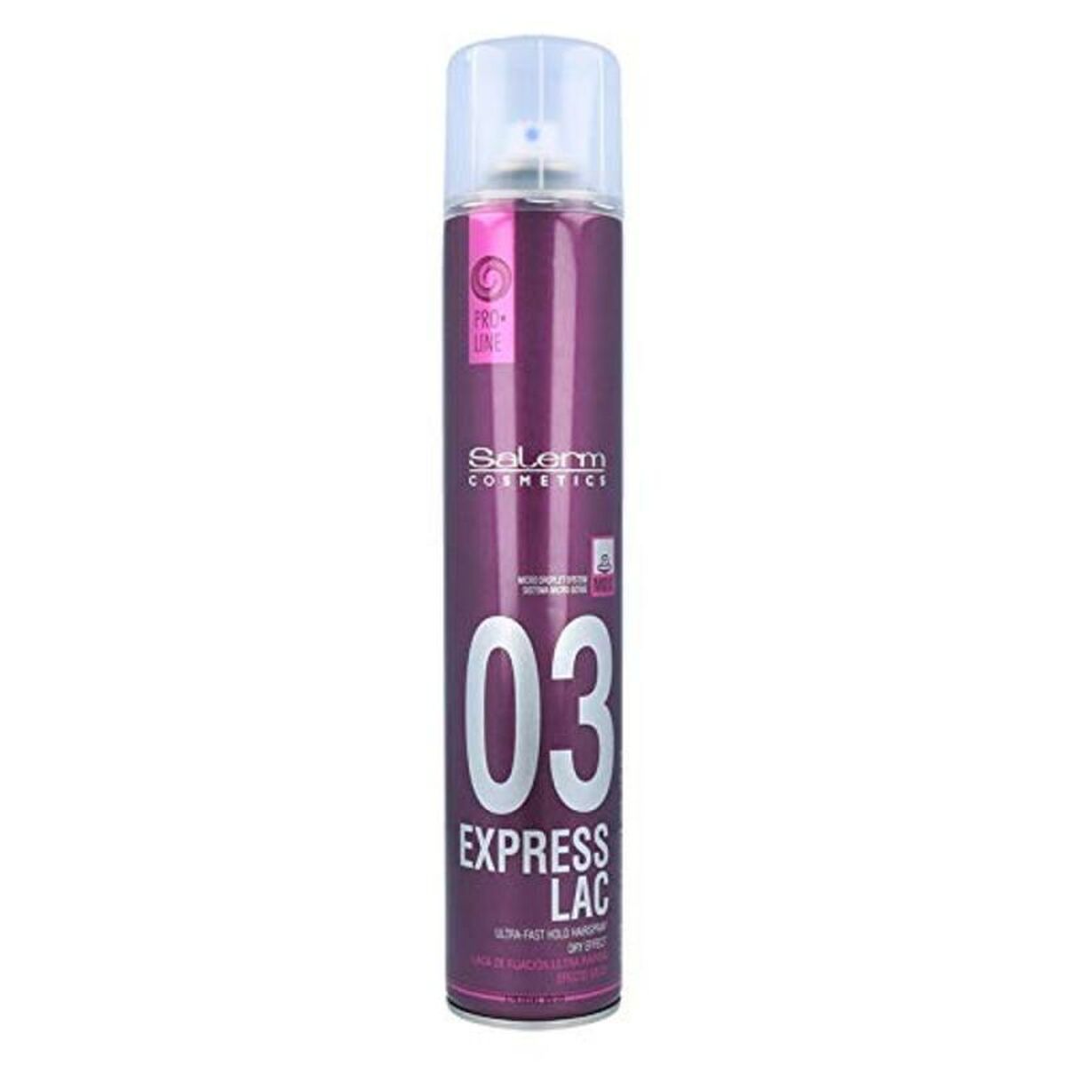 Hair Spray Proline 03 Express Salerm 3409F (650 ml) 650 ml product packaging