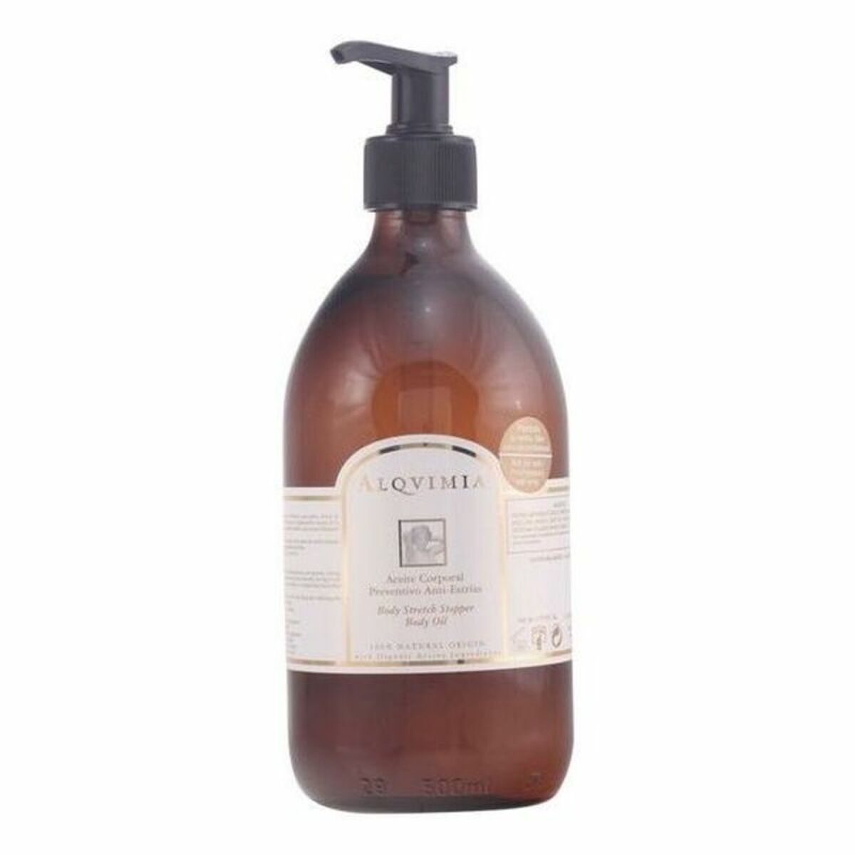 Anti-Stretch Mark Oil Body Oil Alqvimia product packaging