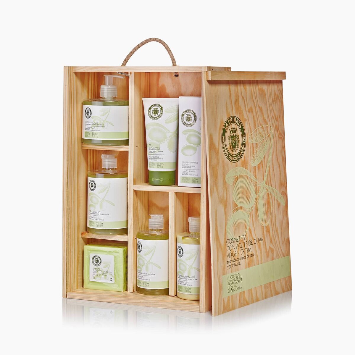 Cosmetic Set La Chinata 7 Pieces product packaging