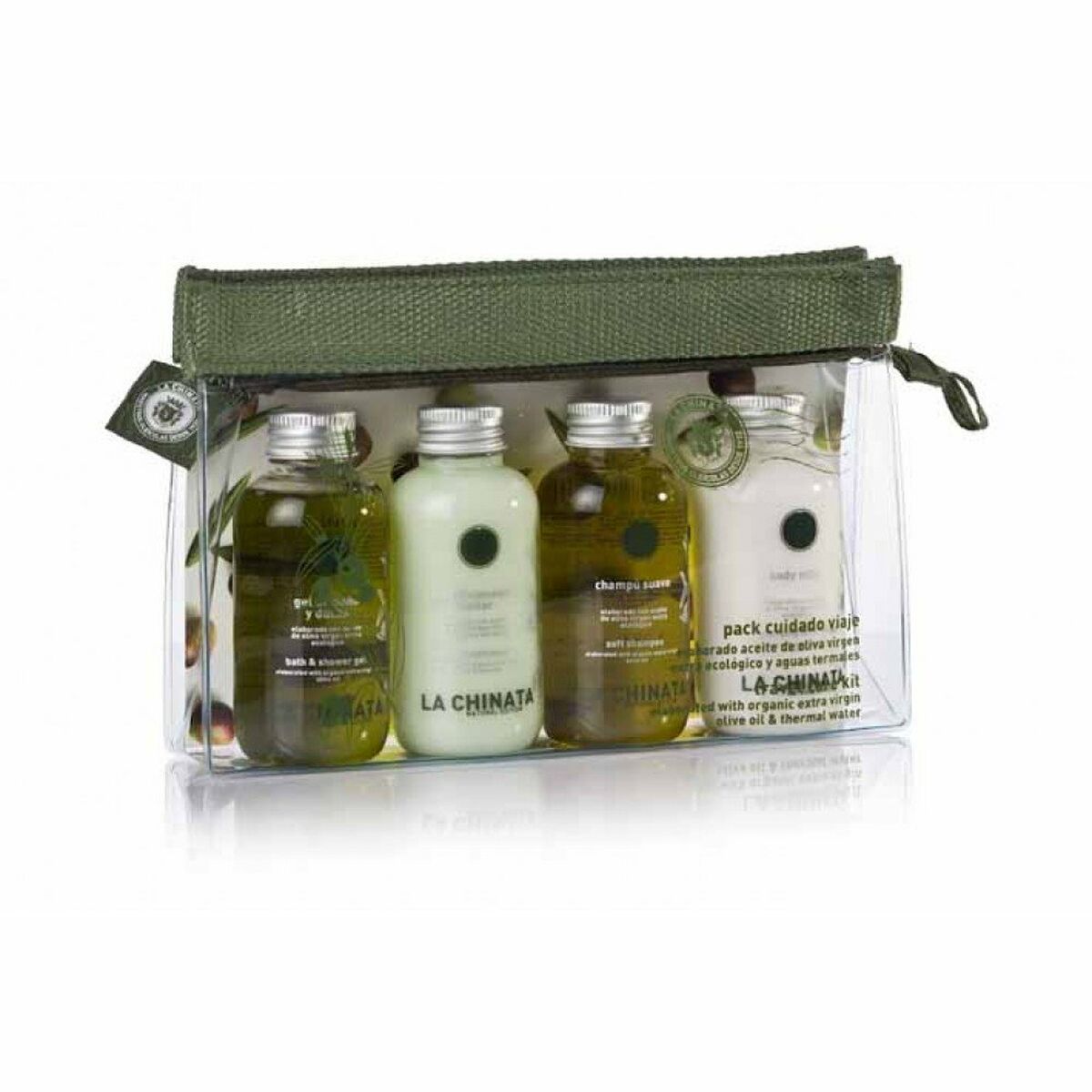 Bath Set La Chinata Care Travel Kit 4 Pieces product packaging