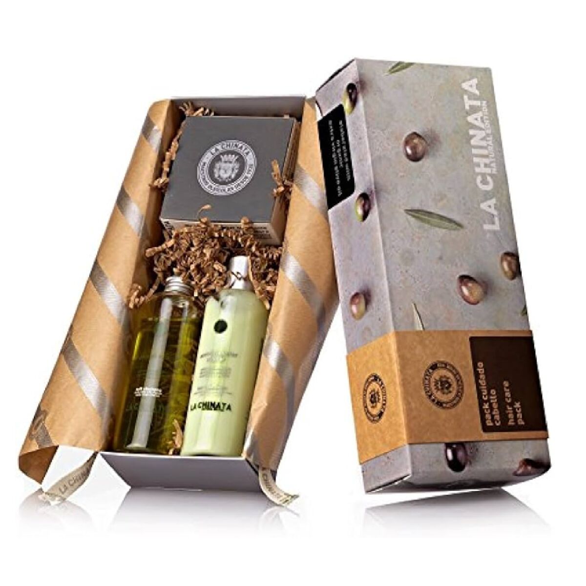 Hair Dressing Set La Chinata Hair Care 3 Pieces product packaging