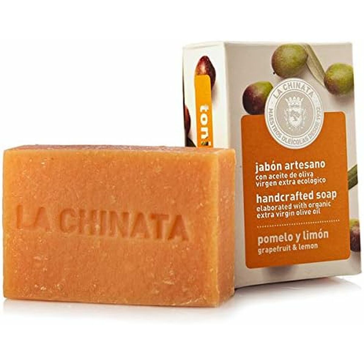 Soap Cake La Chinata Grapefruit Lemon 100 g Toning product packaging
