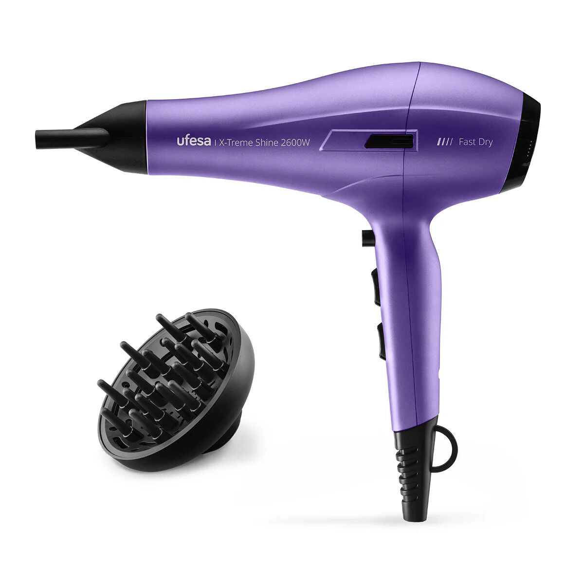 Hairdryer UFESA product packaging