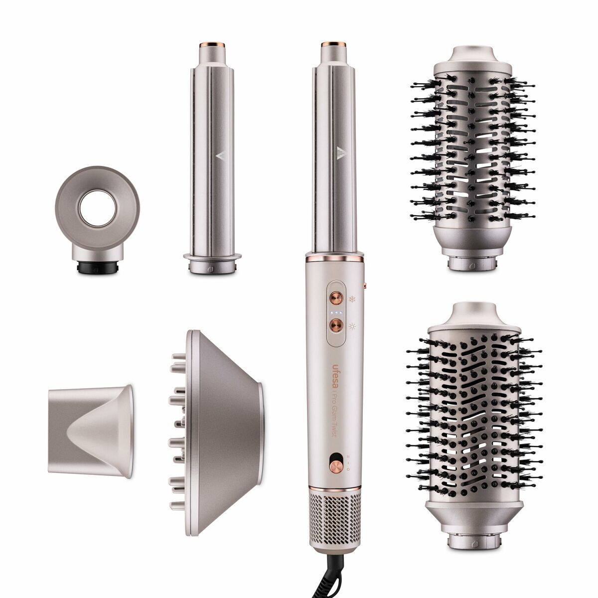 Curling Tongs UFESA product packaging