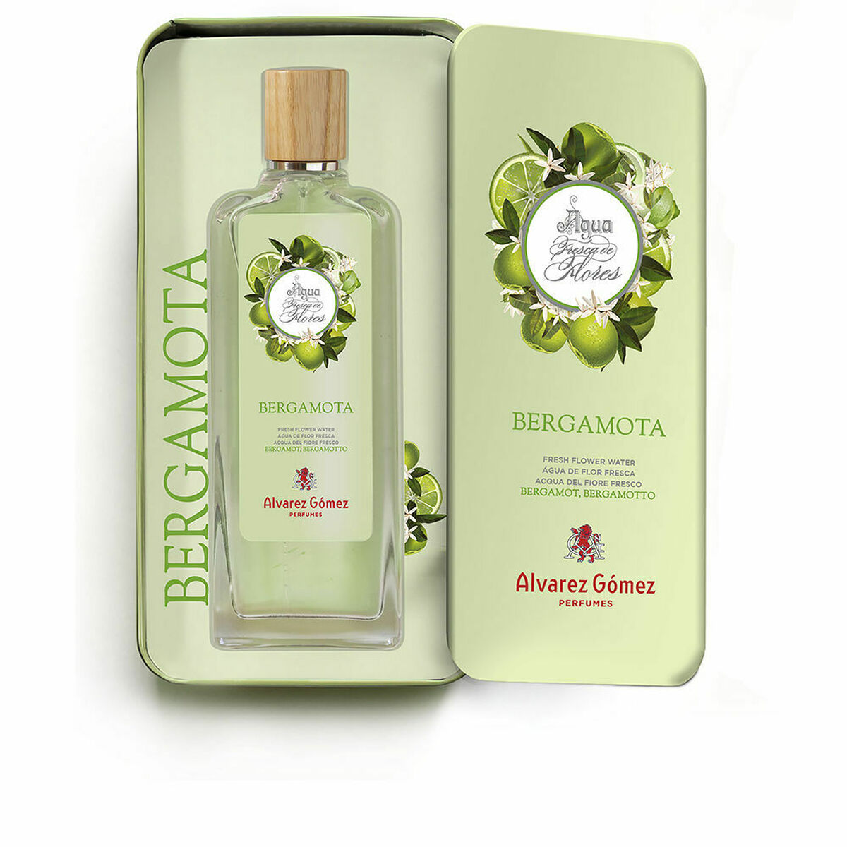 Unisex Perfume Alvarez Gomez Agua Fresca Flores Bergamota EDT 150 ml bottle