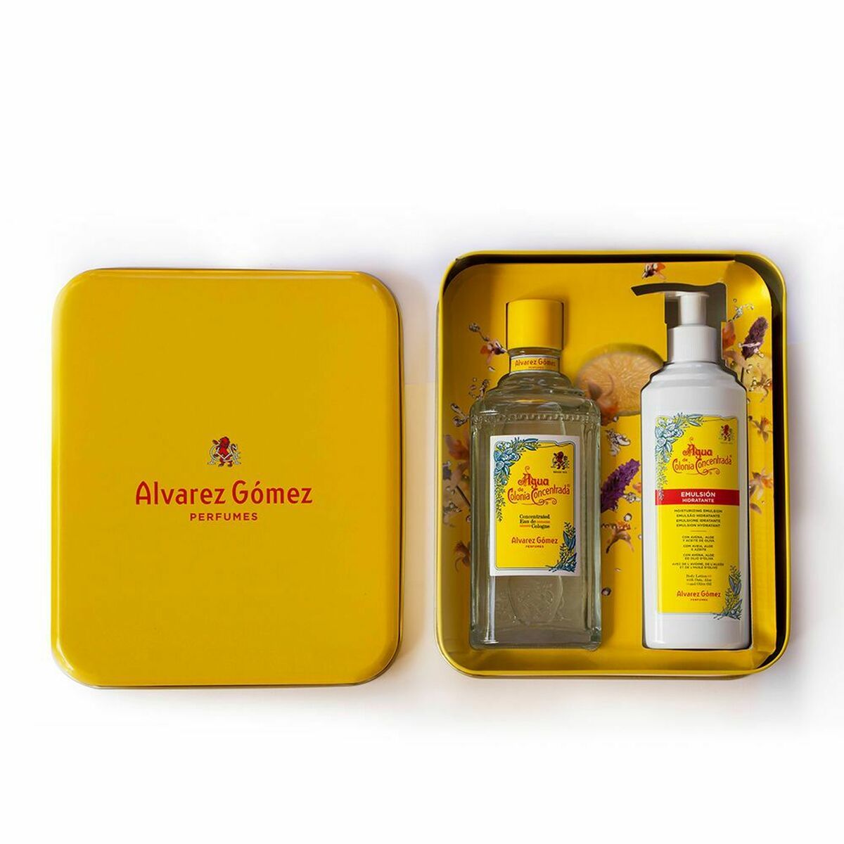 Unisex' Perfume Set Alvarez Gomez Agua de Colonia Concentrada EDC 2 Pieces product packaging