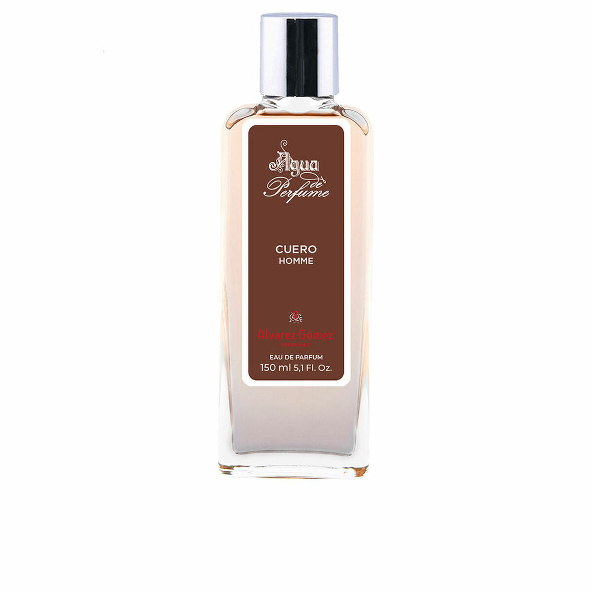 Men's Perfume Alvarez Gomez CUERO HOMME 150 ml for Men product packaging