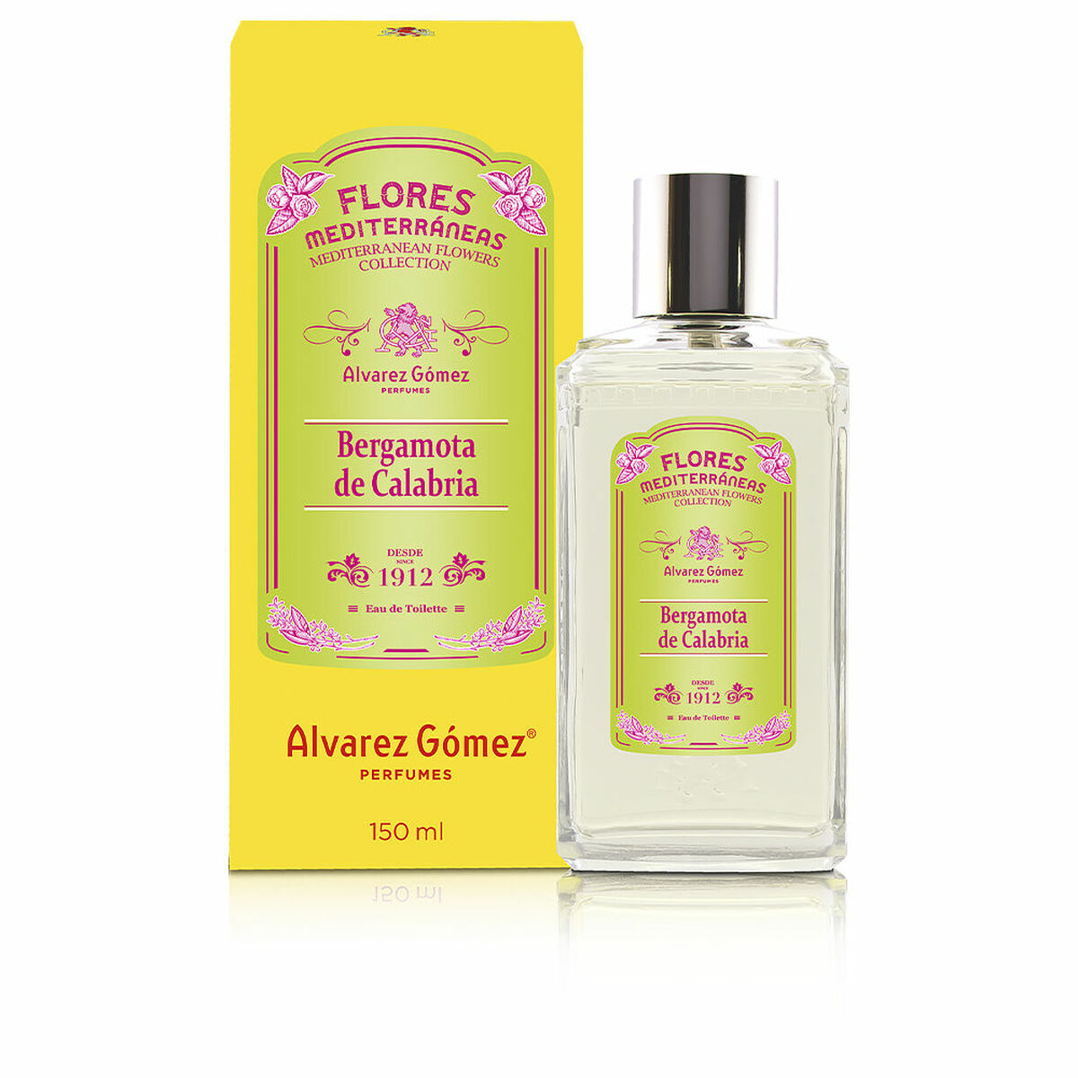 Unisex Perfume Alvarez Gomez EDT Bergamota de Calabria 150 ml bottle