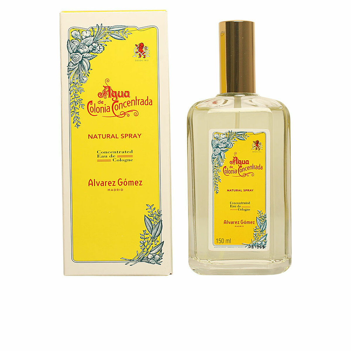 Unisex Perfume Alvarez Gomez AGUA DE COLONIA EDC EDT 150 ml bottle