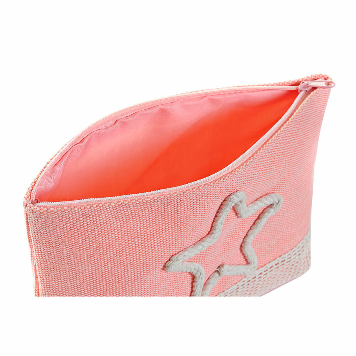 Toilet Bag DKD Home Decor Beige Coral Mint Mediterranean (25 x 7 x 15 cm) (2 Units) product packaging