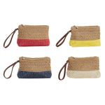 Toilet Bag DKD Home Decor Fibre Yellow Blue White Red Beige (4 Units) product packaging