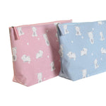 Travel Vanity Case DKD Home Decor Blue Pink polialgodon osos 33 x 8 x 21 cm (2 Units) product packaging