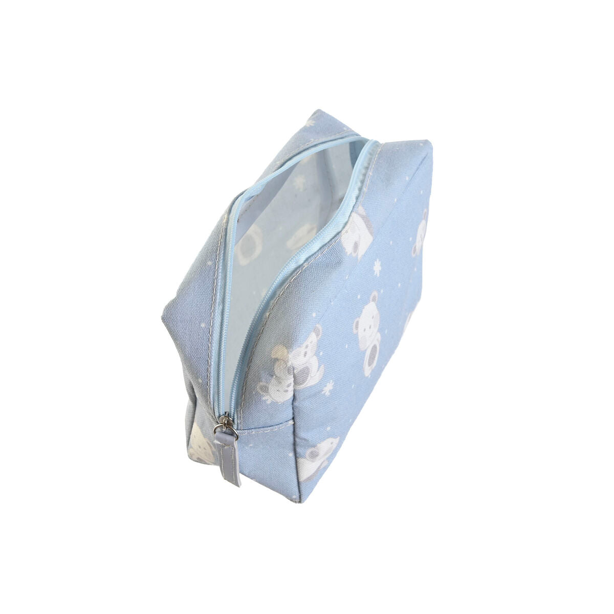 Travel Vanity Case DKD Home Decor Blue White Green Pink polialgodon osos 15 x 6 x 12 cm (2 Units) product packaging