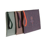 Toilet Bag DKD Home Decor Brown Green Burgundy Canvas Yoga 31 x 1 x 21 cm (3 Units) product packaging