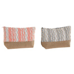 Travel Vanity Case Home ESPRIT Grey Coral 25 x 7 x 15 cm (2 Units) product packaging